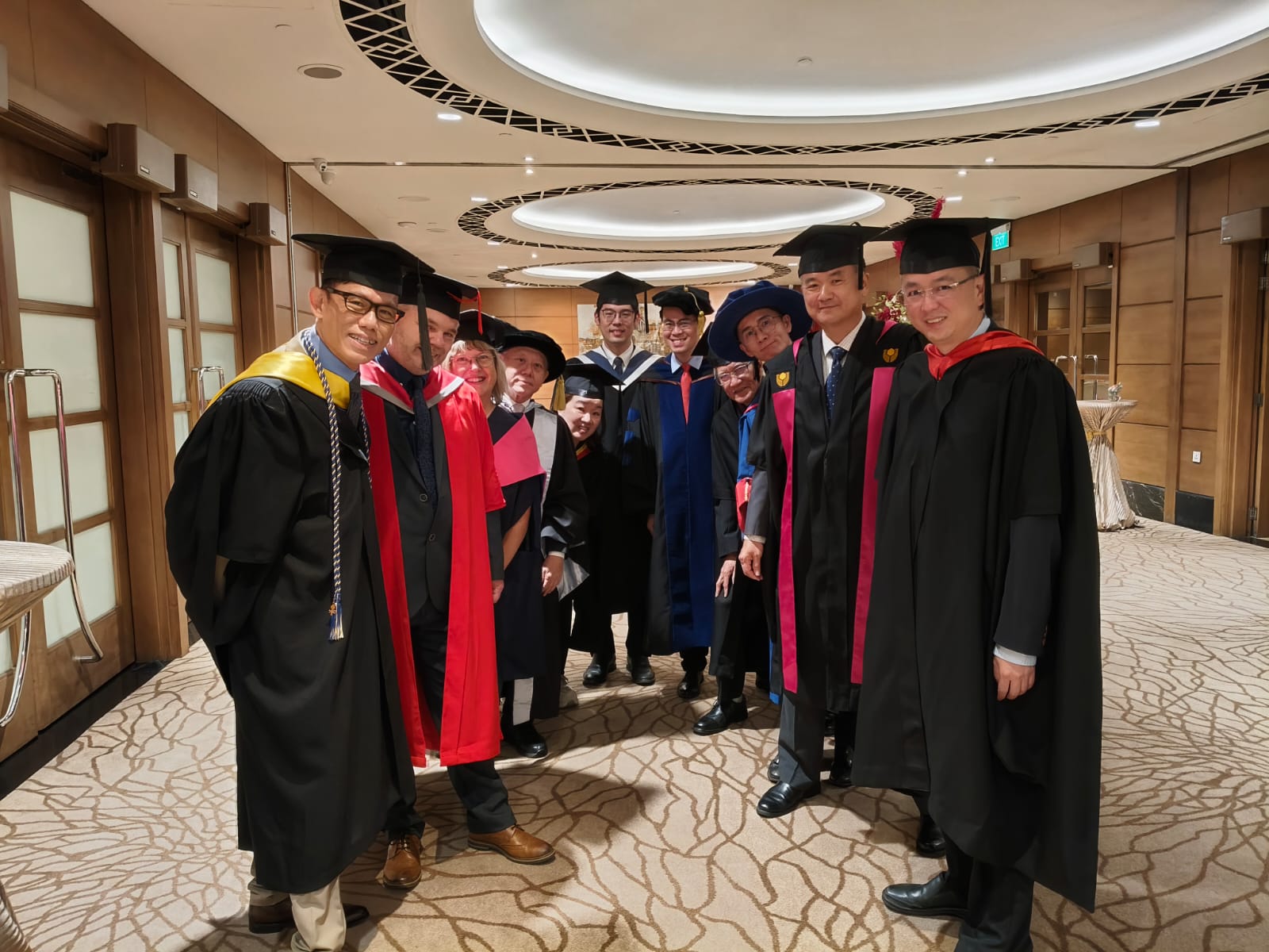 Dr. Alan Go — graduation ceremony